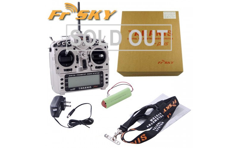 FrSky 2.4GHz ACCST TARANIS X9D PLUS without RX Digital Telemetry Radio System (Mode 2)